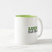 おもしろい、金アイルランドのマグ ツートーンマグカップ (正面右)