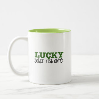 おもしろい、金アイルランドのマグ ツートーンマグカップ