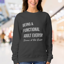 おもしろい&関連性女性 | 成人向け疲労： スウェットシャツ