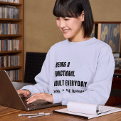 おもしろい&関連性女性 | 成人向け疲労： スウェットシャツ