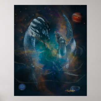 おもしろい（魚座） ポスター