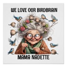 おもしろい（鳥とシニア）