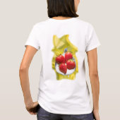 おもしろい（黄色） Tシャツ (裏面)