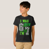 おもしろい 6歳だった 今は7歳 サッカー 7歳の誕生日 Tシャツ (正面フル)