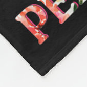 おもしろい 65歳 1961年製 花柄 65歳の誕生日 フリースブランケット (角)