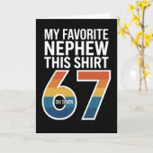 おもしろい 67 私の大好きな甥っ子がくれた カード (黄色い花)