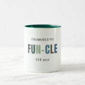 おもしろい-CLE EST 2025に昇格 | ニューおもしろい叔父 ツートーンマグカップ (中央)