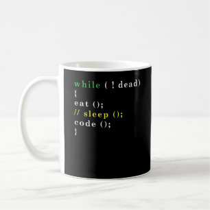 おもしろい Computer Science Programmer 食べ Sleep Code コーヒーマグカップ