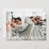 おもしろい | Joy Joy Frameクリスマス シーズンカード (正面)