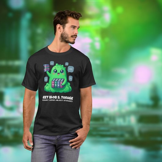 おもしろい Meet Blob S. Torage Tシャツ