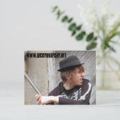 おもしろい（Rick Dunsford Pastcard付き） ポストカード (スタンド正面)