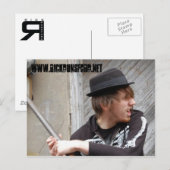 おもしろい（Rick Dunsford Pastcard付き） ポストカード (正面/裏面)