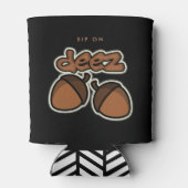 おもしろい「Sip On」ディーズナット 缶クーラー (裏面)