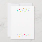 おもしろい&Sunファミリ懇親会フラット日付カードを保存 セーブザデート (裏面)