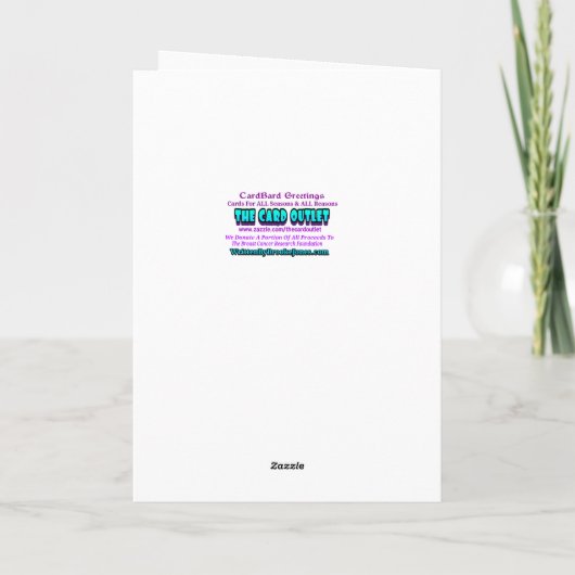 おもしろい&Sweet Anniversary Card カード (裏面)