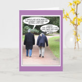 おもしろい&Sweet Anniversary Card カード (黄色い花)