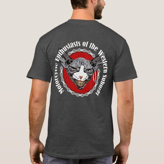 おもしろい Tシャツ (裏面)