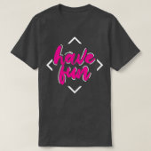 おもしろい Tシャツ (デザイン正面)