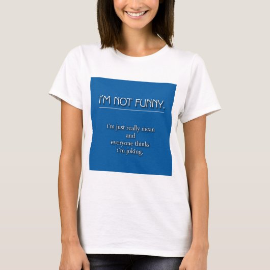 おもしろい Tシャツ (正面)