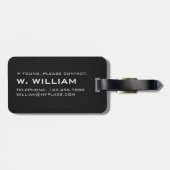 おもしろい- U R Here - You Are Here - Planet Earth ラゲッジタグ (裏面横)