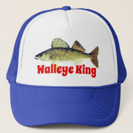 おもしろい"Walleye王" キャップ