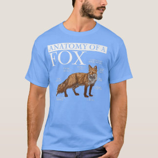 おもしろいA Foの解剖学，かわいいおもしろい動物愛好家, Fu Tシャツ