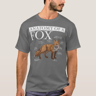 おもしろいA Foの解剖学,かわいいおもしろい動物愛好家, Fu Tシャツ