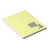 おもしろいADHD ノートパッド (アングル)