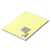 おもしろいADHD ノートパッド (回転)