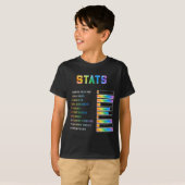 おもしろいAdhd Statsを持つ子供たちNeurodiversity Adhd Awa Tシャツ (正面フル)