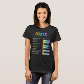 おもしろいAdhd Statsを持つ子供たちNeurodiversity Adhd Awa Tシャツ (正面フル)