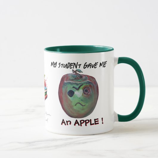 おもしろいAppleの教育者 マグカップ (右)