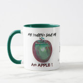 おもしろいAppleの教育者 マグカップ (左)