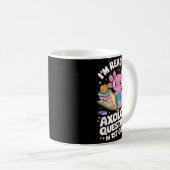 おもしろいAxolotl質問準備ができて1年生の学習 コーヒーマグカップ (正面右)