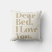 おもしろいB親愛、私はあなたを愛する中立 クッション (正面)