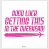 おもしろいBaggage Air運 Stauter引用文 シール (シート)