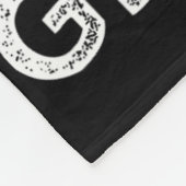 おもしろいBbqグリルオーバーユーモアグリラーことわざおもしろいGri フリースブランケット (角)