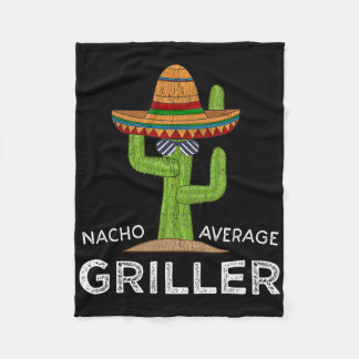 おもしろいBbqグリルオーバーユーモアグリラーことわざおもしろいGri フリースブランケット