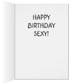 おもしろいBIRD SHORTSカードまたはプレゼント (内側 (右))