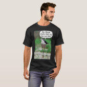 おもしろいBIRD SHORTSカードまたはプレゼント Tシャツ (正面フル)