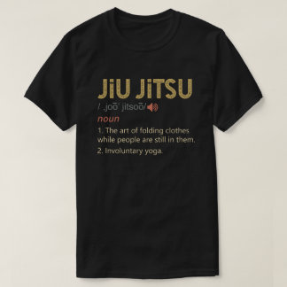 おもしろいBJJのMMA定義 Tシャツ