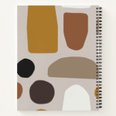 おもしろいBOHOアーストーン構成 ノートブック (裏面)