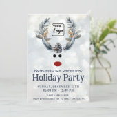 おもしろいbohoトナカイの休日のロ企業のゴ 招待状 (スタンド正面)