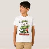 おもしろいbot gator word artファミリー tシャツ (正面フル)