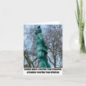 おもしろいBritish Greet Card,ロンドン,イギリス カード (正面)