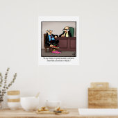 おもしろいBusiness Officeユーモアのポスター ポスター (キッチン)