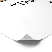 おもしろいBusiness Officeユーモアのポスター ポスター (角)