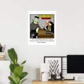 おもしろいBusiness Officeユーモアのポスター ポスター (ホームオフィス)