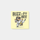 おもしろいBuzz-Fu Bee武術アーツポストイットノート ポストイット (正面)