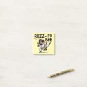 おもしろいBuzz-Fu Bee武術アーツポストイットノート ポストイット (デスク上)